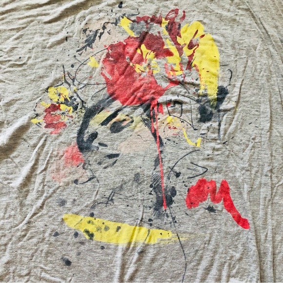 Abercrombie & Fitch Soft Oversized Graphic Long Sleeve T shirt in Grey Size M - Picture 6 of 11